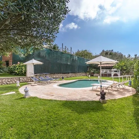 Villa Mimosa Rustic Elegance Views & Pool Massa Lubrense